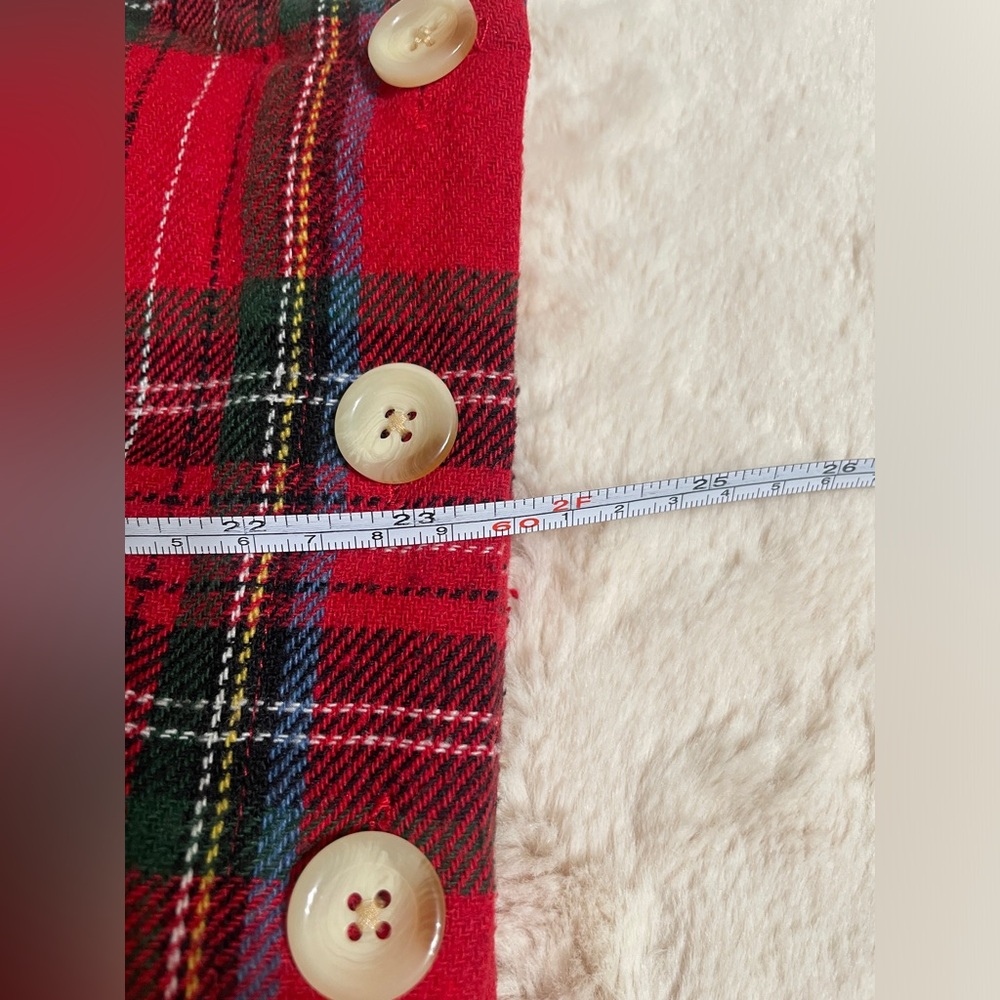 The Vermont Country Store red tartan jumper 1x - Picture 7 of 9